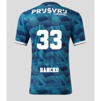 Pánský Fotbalový dres Feyenoord David Hancko #33 2023-24 Venkovní Krátký Rukáv